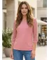 Tricou pentru femei KIXMI REBECA ROZ ÎNCHIS
