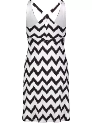 Rochie NORDBLANC V-NECK NBSLD7804 NEGRU