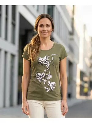 Tricou pentru femei ALTISPORT ALW179122 KAKI