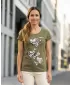 Tricou pentru femei ALTISPORT ALW179122 KAKI