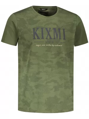 Tricou pentru bărbați KIXMI RADLY MILITAR