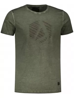 Tricou pentru bărbați ALTISPORT BARCLAY KAKI