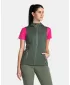Vesta softshell dama KILPI MONILEA-W TL0111KI VERDE ÎNCHIS