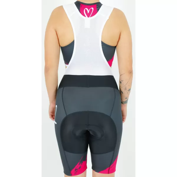  Pantaloni scurți premium pentru ciclism pentru femei ALTISPORT SWE/ALW01S14 ROȘU 