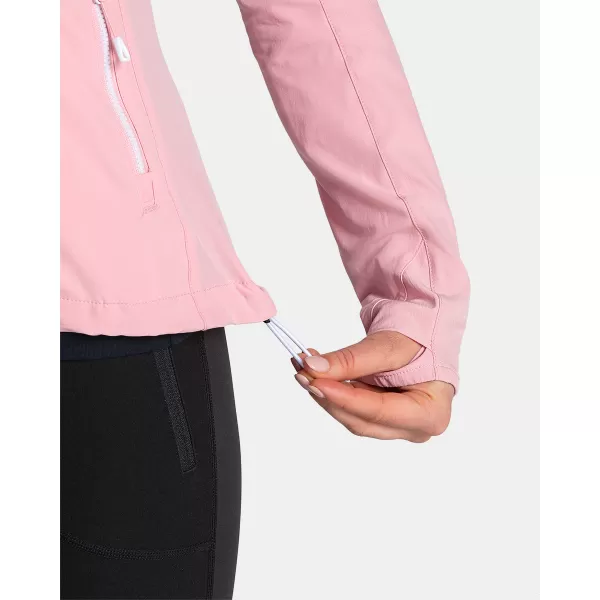  Jachetă softshell pentru femei KILPI NEATRIL-W TL0108KI ROZ DESCHIS 