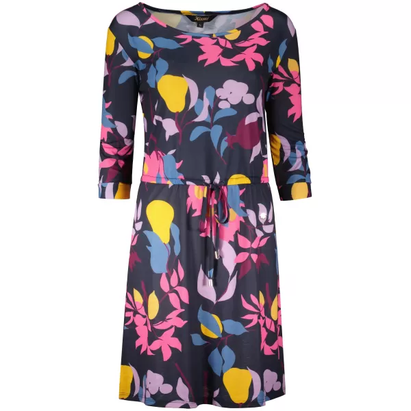  Rochie KIXMI RUMIA ALBASTRU INCHIS 