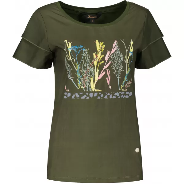  Tricou pentru femei KIXMI RIANNA MILITAR 