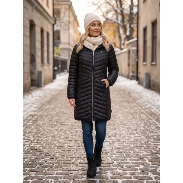  Palton de damă SAM 73 BELLA WB 870 NEGRU 