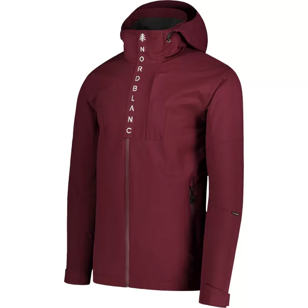  Jachetă pentru bărbați NORDBLANC COMPASS NBSJM7890 BURGUNDIA 