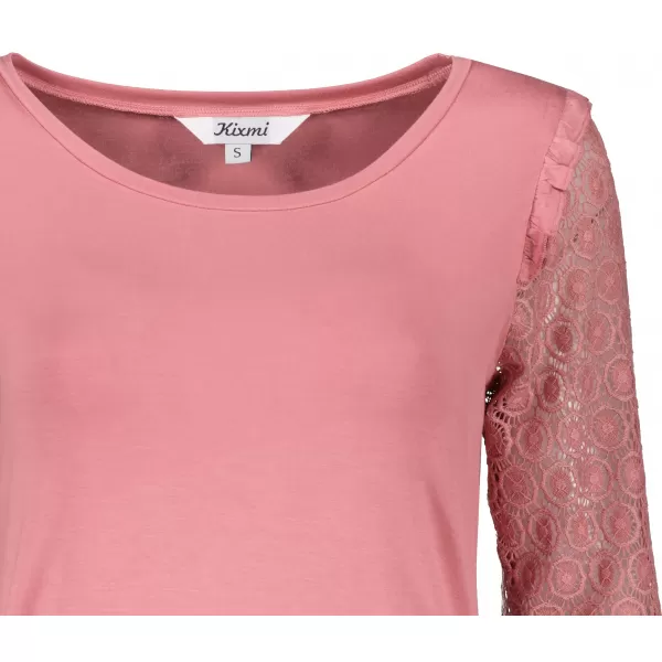  Tricou pentru femei KIXMI REBECA ROZ ÎNCHIS 