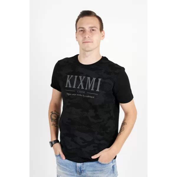  Tricou pentru bărbați KIXMI RADLY NEGRU 