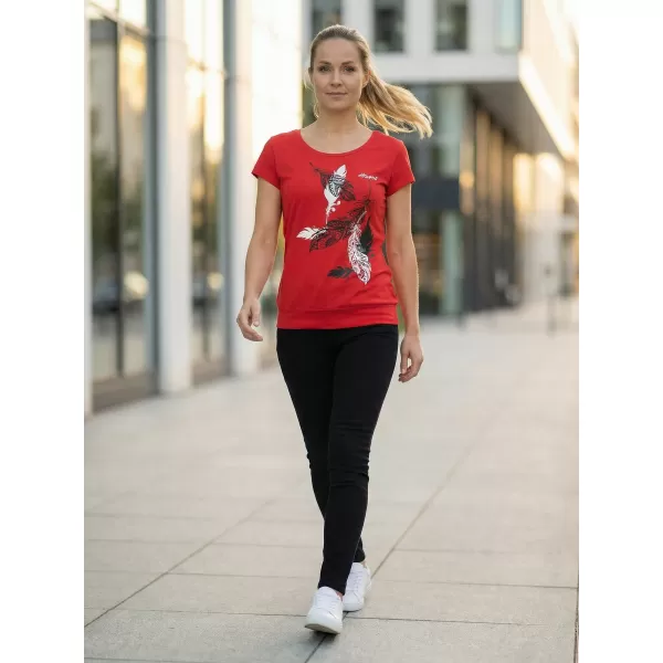  Tricou pentru femei ALTISPORT ALW178120 ROȘU 