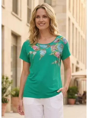 Tricou pentru femei ALTISPORT BAILA VERDE