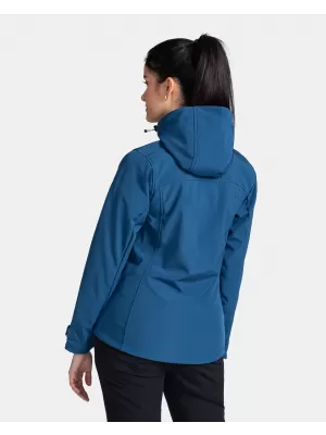 Jachetă softshell pentru femei KILPI RAVIA-W TL0109KI ALBASTRU ÎNCHIS