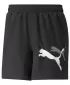 Pantaloni scurți pentru bărbați PUMA ESS+ LOGO POWER CAT WOVEN SHORTS 5 673382-01 NEGRU