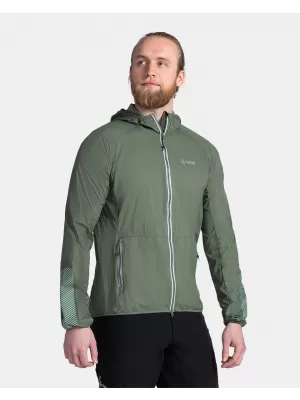 Jachetă pentru bărbați KILPI ROSA-M TM0105KI VERDE ÎNCHIS
