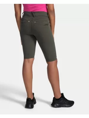 Pantaloni scurți de damă KILPI PARIVA-W TL0411KI VERDE ÎNCHIS