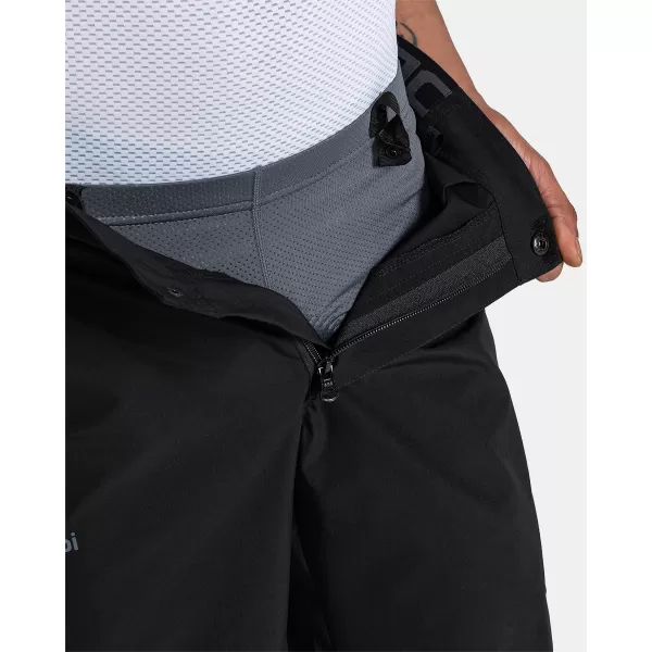  Pantaloni scurți de ciclism pentru bărbați KILPI TRACKEE-M TM0419KI NEGRU 