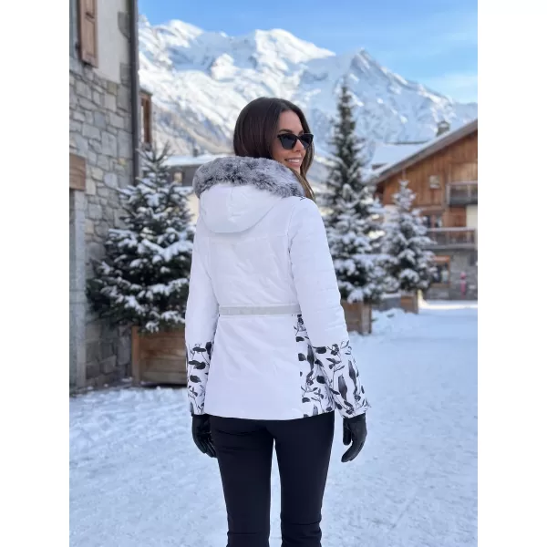  Geaca de iarna dama ALTISPORT BIANCA ALB 
