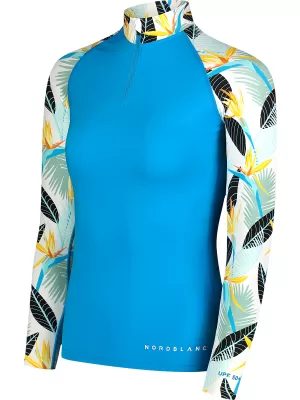 Tricou pentru femei NORDBLANC WATER NBSLF7865 ALBASTRU