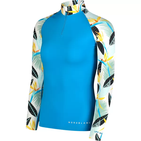  Tricou pentru femei NORDBLANC WATER NBSLF7865 ALBASTRU 