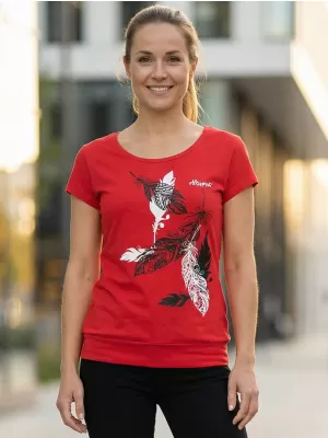 Tricou pentru femei ALTISPORT ALW178120 ROȘU