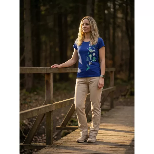  Tricou pentru femei ALTISPORT ALW175122 ALBASTRU REGAL 