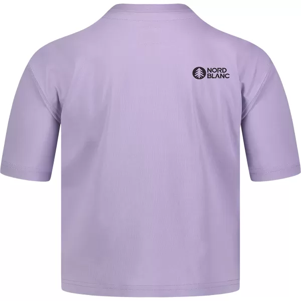  Crop top de damă NORDBLANC CROPTOP NBSLT7819 VIOLET 