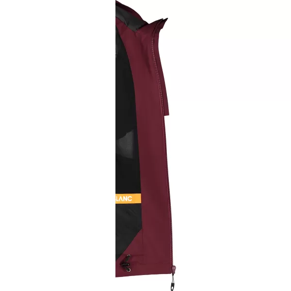  Jachetă pentru bărbați NORDBLANC COMPASS NBSJM7890 BURGUNDIA 
