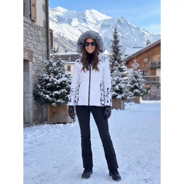  Geaca de iarna dama ALTISPORT BIANCA ALB 