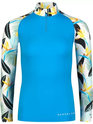 Tricou pentru femei NORDBLANC WATER NBSLF7865 ALBASTRU