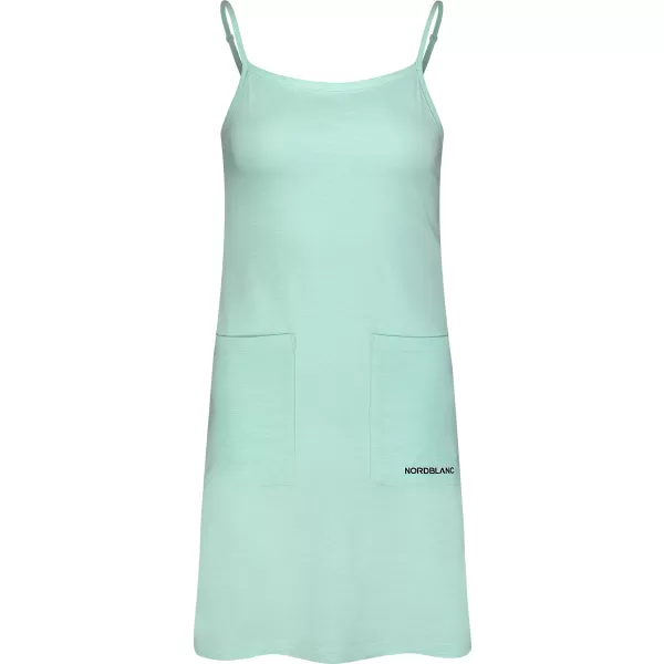  Rochie NORDBLANC BEACHWAVES NBSLD7813 VERDE DESCHIS 