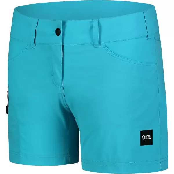  Pantaloni scurți de damă NORDBLANC TACK NBSPL7914 PISCINA ALBASTRA 