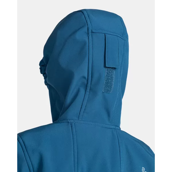  Jachetă softshell pentru copii KILPI RAVIO-J TJ0103KI ALBASTRU 