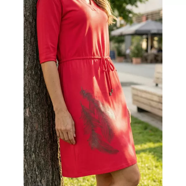  Rochie ALTISPORT ALW112/ANIKA ROȘU 
