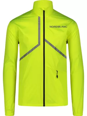 Jachetă sport pentru bărbați NORDBLANC REFLECTIVE NBSJM7899 GALBEN SIGUR