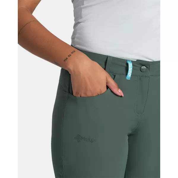  Pantaloni scurți de damă KILPI SYLANE-W TL0403KI VERDE ÎNCHIS 