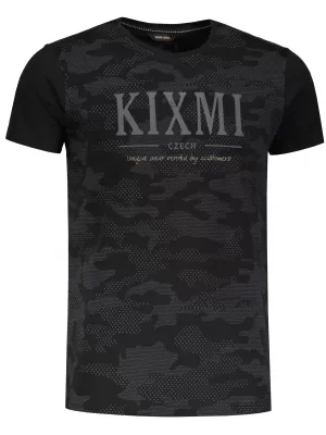Tricou pentru bărbați KIXMI RADLY NEGRU