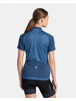 Tricou de ciclism pentru femei KILPI MOATE-W TL0354KI ALBASTRU ÎNCHIS