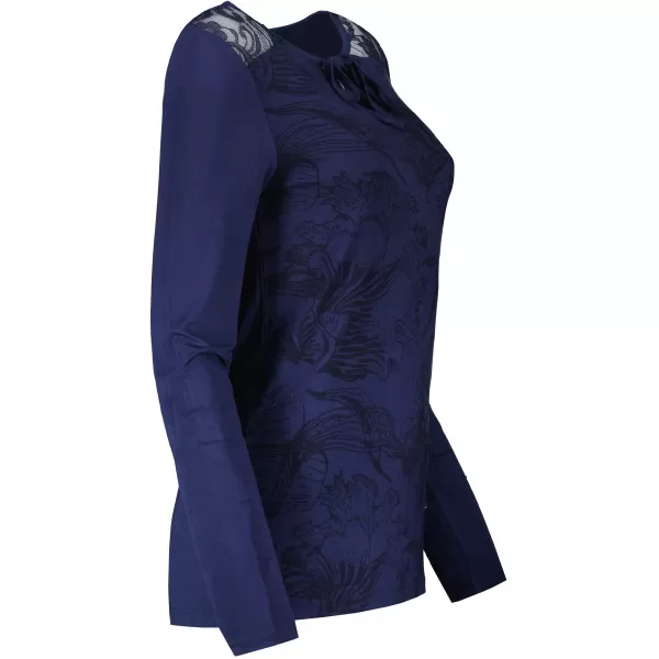 Tricou pentru femei ALTISPORT BELINDA ALBASTRU INCHIS 