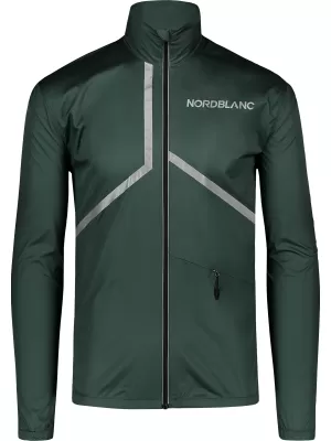 Jachetă sport pentru bărbați NORDBLANC REFLECTIVE NBSJM7899 VERDE ÎNCHIS