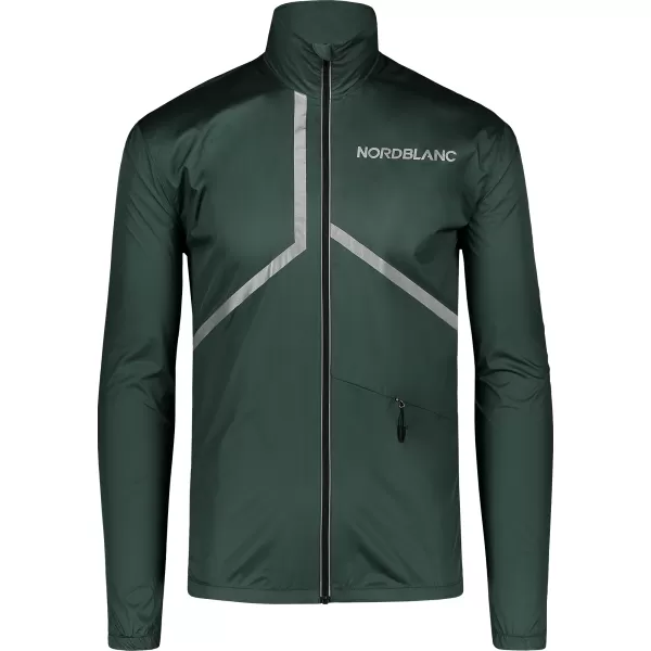  Jachetă sport pentru bărbați NORDBLANC REFLECTIVE NBSJM7899 VERDE ÎNCHIS 