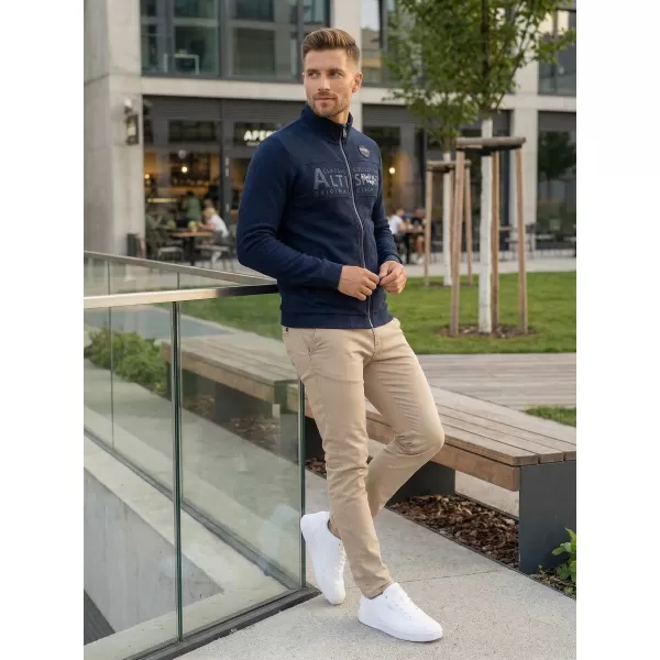  Hanorac pentru bărbați ALTISPORT BLAKE ALBASTRU INCHIS 