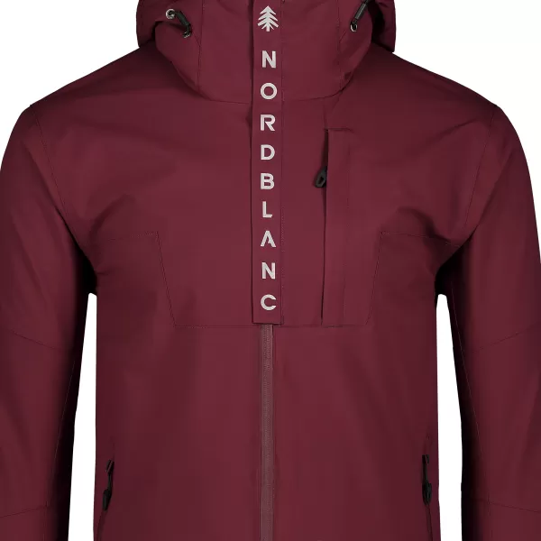  Jachetă pentru bărbați NORDBLANC COMPASS NBSJM7890 BURGUNDIA 