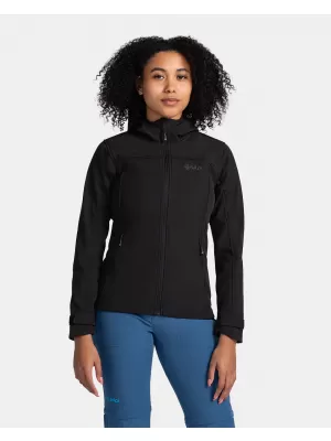 Jachetă softshell de damă KILPI RAVIA-W TL0109KI NEGRU
