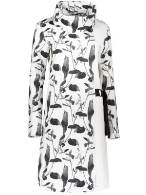 Rochie hanorac de dama ALTISPORT BESSIE ALB
