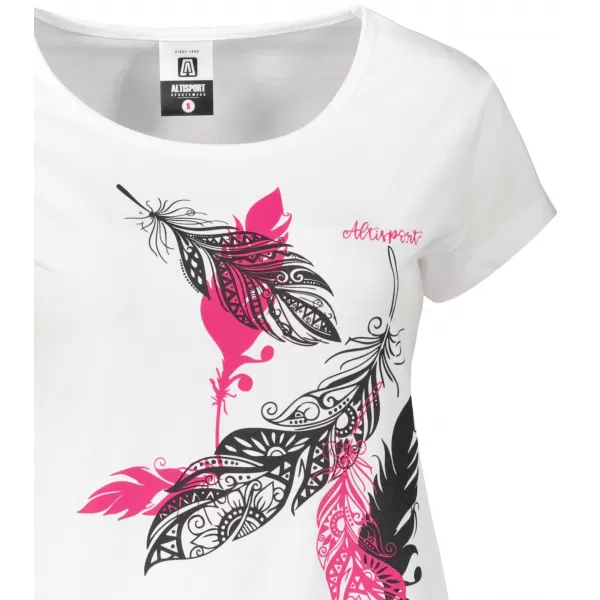  Tricou pentru femei ALTISPORT ALW178120 ALB 