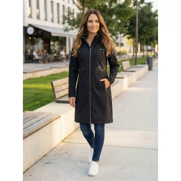 Palton softshell dama KIXMI RITA NEGRU 