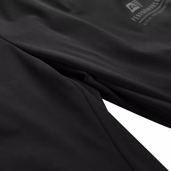  Pantaloni softshell pentru bărbați ALPINE PRO ABAR MPAB594 NEGRU 