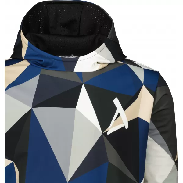  Hanorac premium pentru bărbați ALTISPORT VOJ/ALM007MI01 BLEUMARIN/MARO 